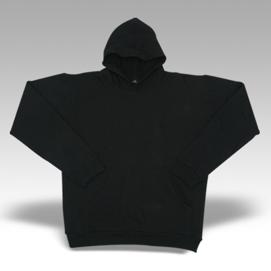 Blended Fleece Pullover Hooded Sweatshirt