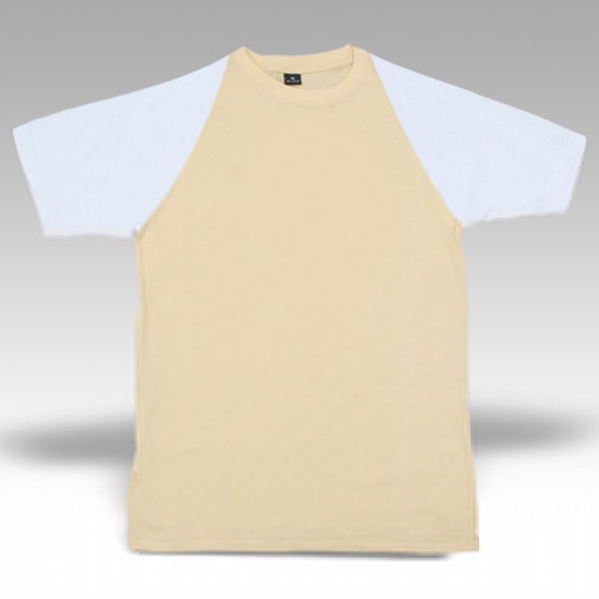 Men Raglans cut Short Sleeve T-shirt