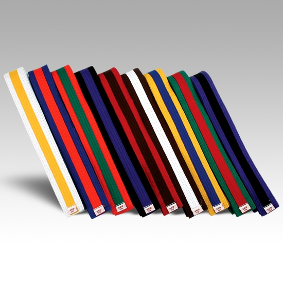 Striped belts 8 row of stitching