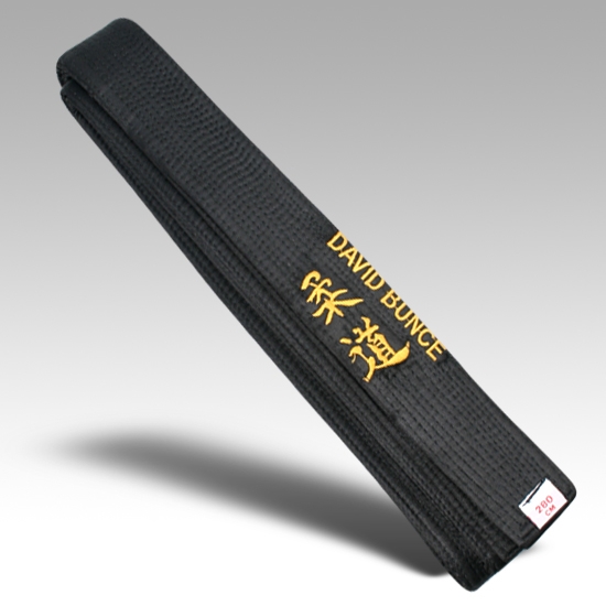 Silk Judo and Karate Black Belt