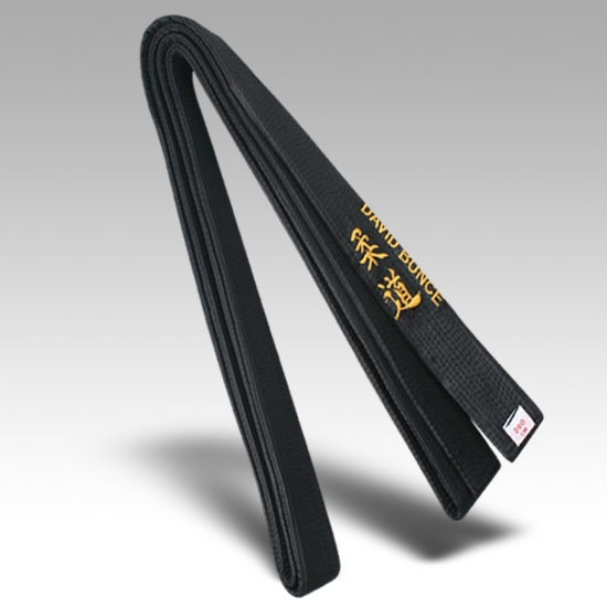 Silk Judo and Karate Black Belt