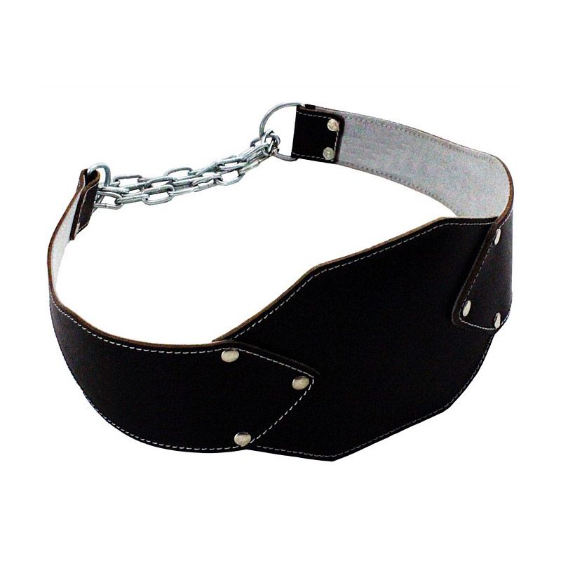 Weightlifting Leather Dip Belt