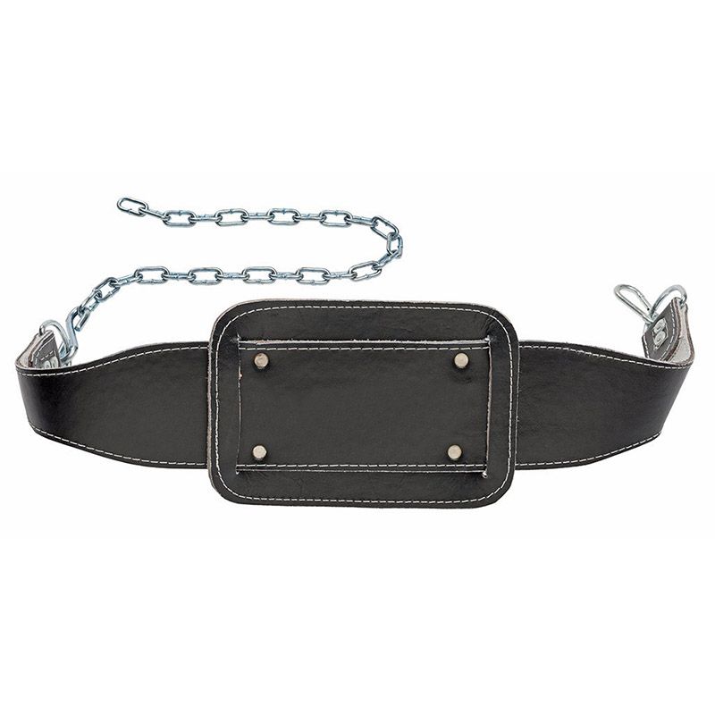 Weightlifting Leather Dip Belt