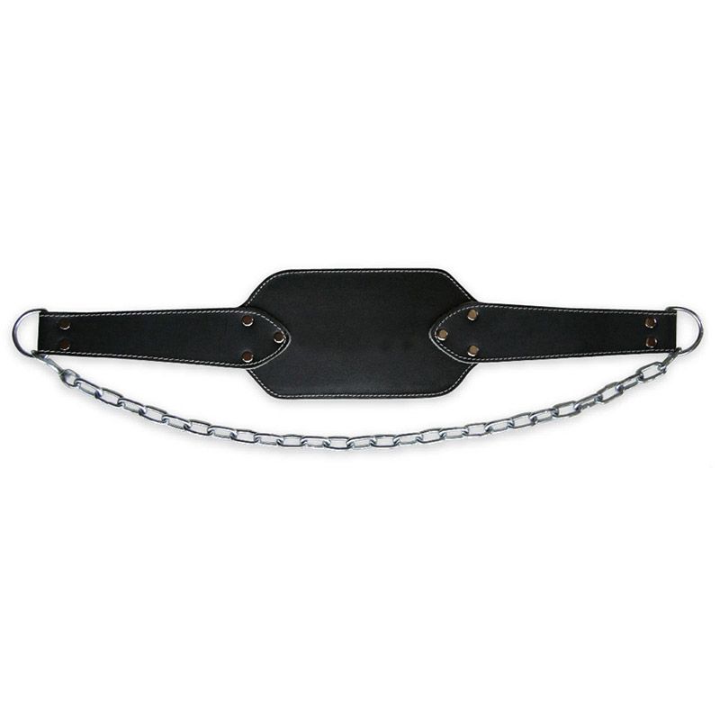 Weightlifting Leather Dip Belt