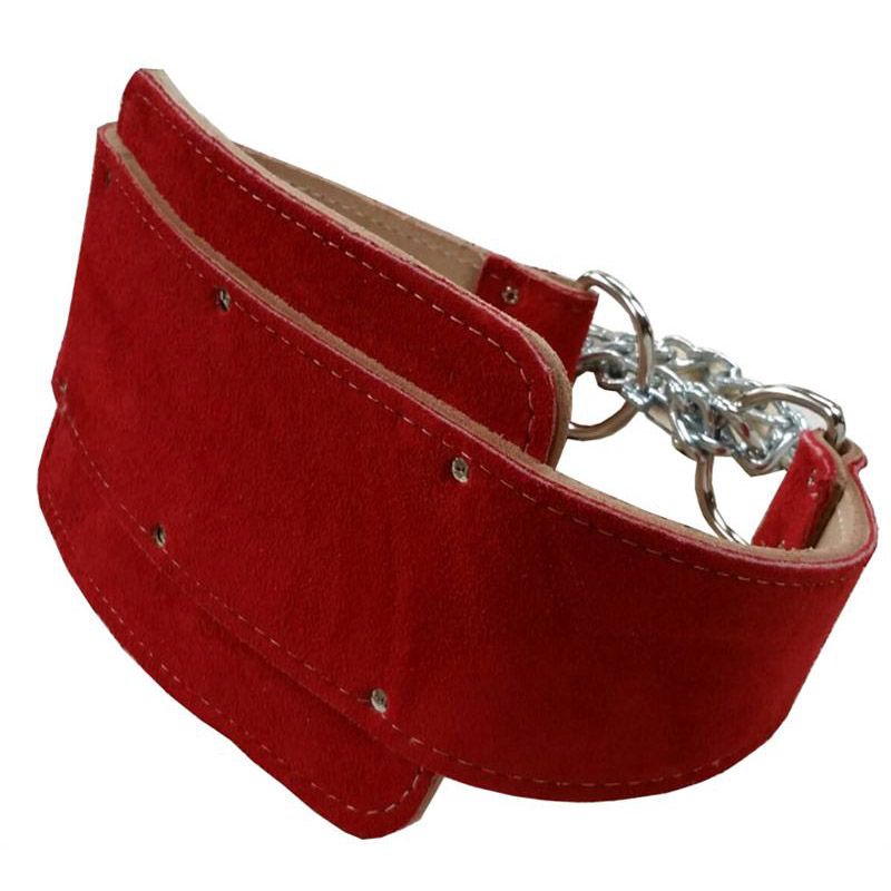 Weightlifting Leather Dip Belt