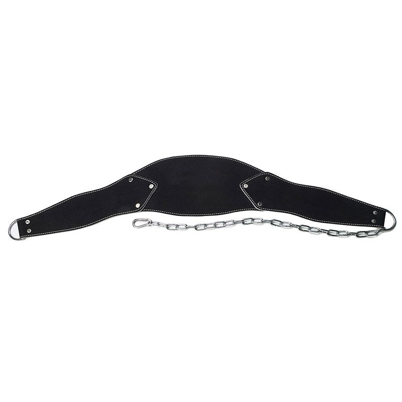 Weightlifting Leather Dip Belt